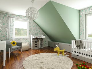 Massivhaus Flair 113 von Town & Country Haus Deutschland Schlüsselfertig ab 222850€, Satteldach-Klassiker Innenansicht 2