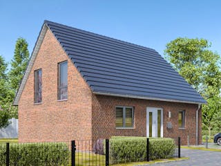 Massivhaus Flair 130 von Town & Country Haus Deutschland Schlüsselfertig ab 239250€, Satteldach-Klassiker Außenansicht 4