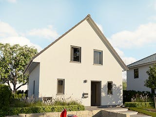 Massivhaus FürDich von Town & Country Haus Deutschland Schlüsselfertig ab 172290€, Satteldach-Klassiker Außenansicht 2