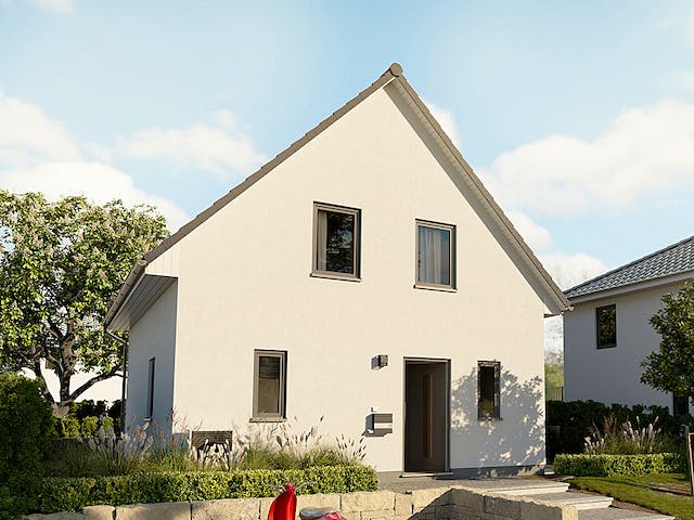 Massivhaus FürDich von Town & Country Haus Deutschland Schlüsselfertig ab 161050€, Satteldach-Klassiker Außenansicht 2