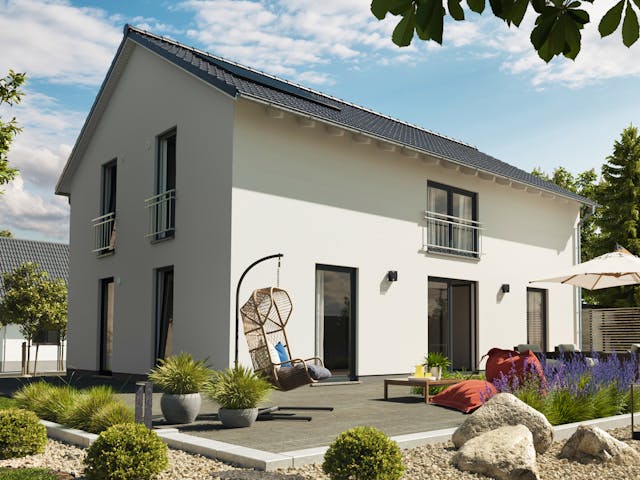 Massivhaus Landhaus 142 Modern von Town & Country Haus Deutschland Schlüsselfertig ab 267250€, Außenansicht 1 Massivhaus Landhaus 142 Modern von Town & Country Haus Deutschland Schlüsselfertig ab 267250€, Außenansicht 1