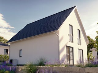 Massivhaus Lichthaus 121 von Town & Country Haus Deutschland Schlüsselfertig ab 236850€, Satteldach-Klassiker Außenansicht 4