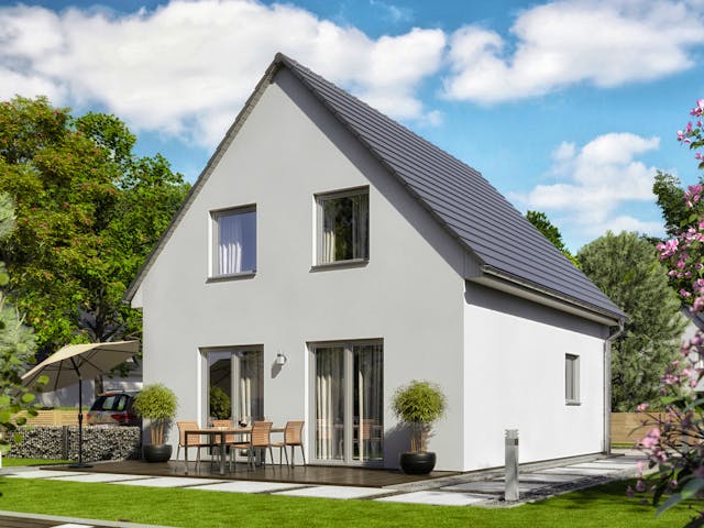 Massivhaus Raumwunder 90 von Town & Country Haus Deutschland Schlüsselfertig ab 194250€, Satteldach-Klassiker Außenansicht 1 Massivhaus Raumwunder 90 von Town & Country Haus Deutschland Schlüsselfertig ab 194250€, Satteldach-Klassiker Außenansicht 1