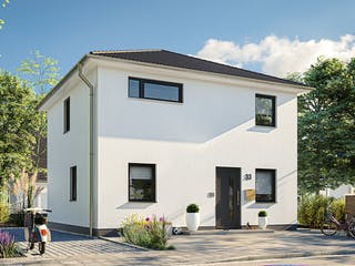 Massivhaus Stadthaus 100 von Town & Country Haus Deutschland Schlüsselfertig ab 218200€, Stadtvilla Außenansicht 2
