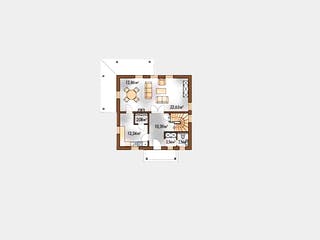 Massivhaus Toscana von Wagener Systemhausbau Schlüsselfertig ab 173000€, Stadtvilla Grundriss 2