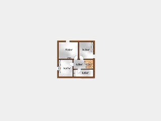 Massivhaus Toscana von Wagener Systemhausbau Schlüsselfertig ab 173000€, Stadtvilla Grundriss 3