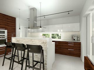 Fertighaus Aurelianus von Ü-Haus, Cubushaus Innenansicht 2