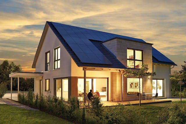 Schlüsselfertiges Fertighaus von hanse haus