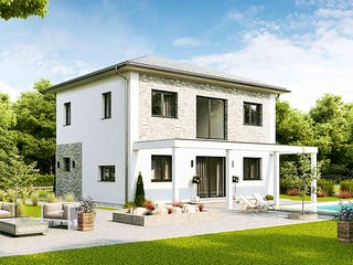 Fertighaus Family Flex von Vario-Haus - Österreich Schlüsselfertig ab 332880€, Cubushaus Außenansicht 4