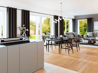 Fertighaus New Design Five von Vario-Haus - Österreich Schlüsselfertig ab 438550€, Stadtvilla Innenansicht 1
