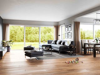 Fertighaus Bungalow S141 SMALL von Vario-Haus - Österreich Schlüsselfertig ab 359730€, Bungalow Innenansicht 1