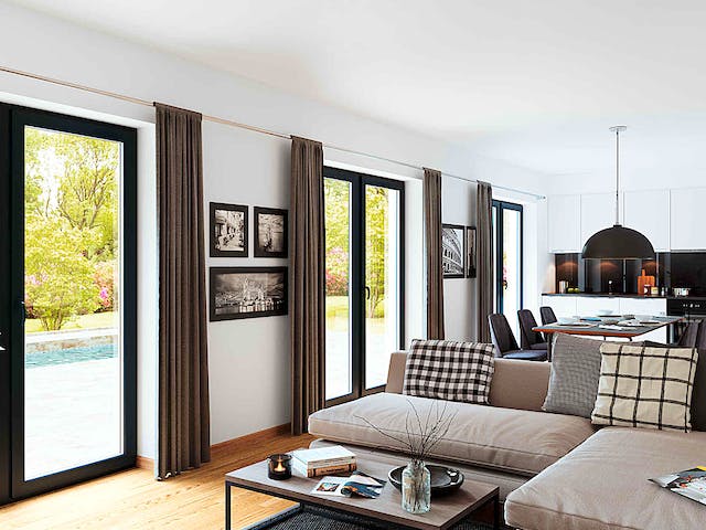 Fertighaus New Design Sunrise von Vario-Haus - Deutschland Schlüsselfertig ab 401590€, Cubushaus Innenansicht 1