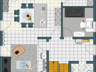 Fertighaus MH Gründau - VIO von FingerHaus Schlüsselfertig ab 372695€, Satteldach-Klassiker Grundriss 1