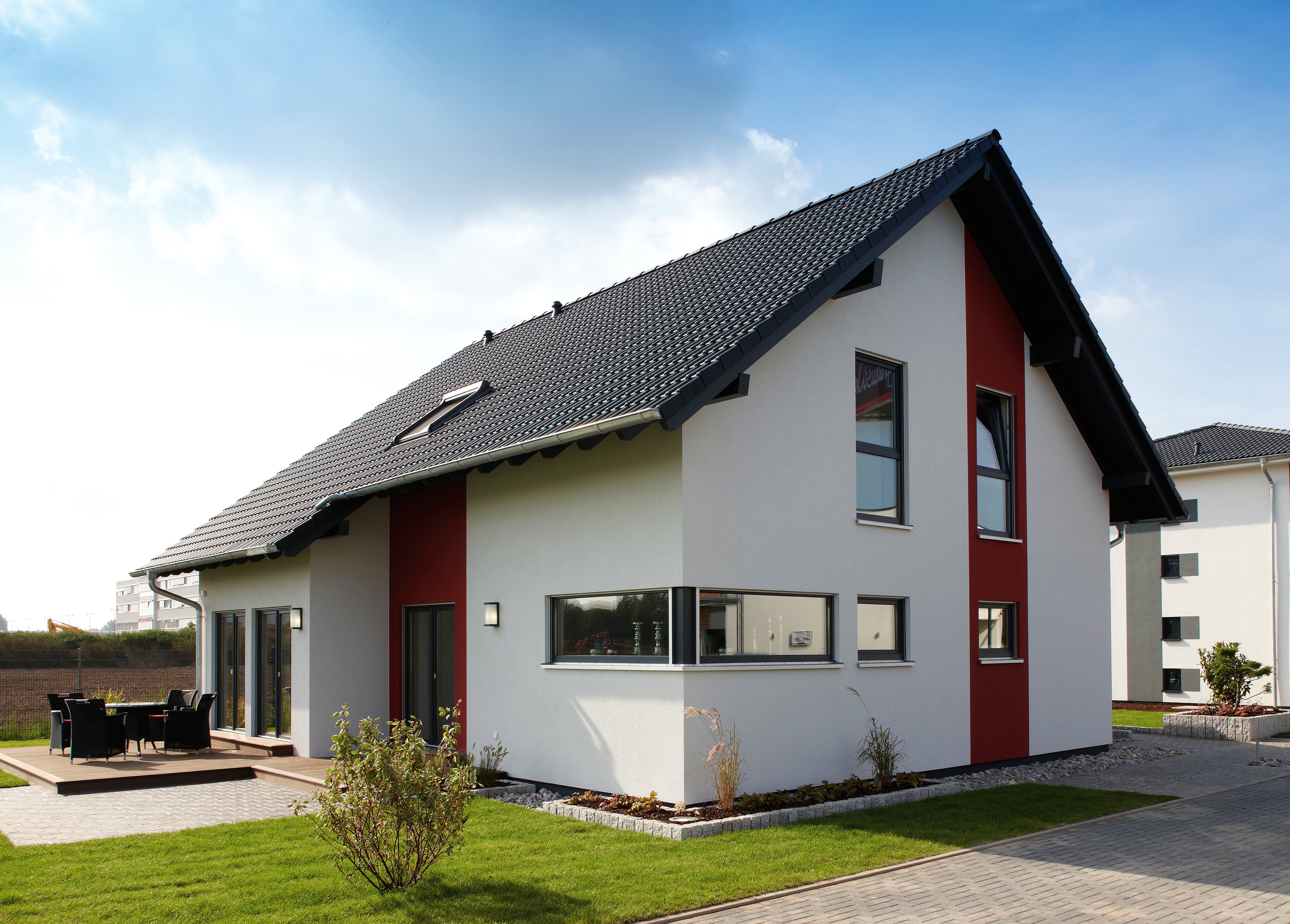 Fertighaus MH Köln - VIO 400 von FingerHaus Schlüsselfertig ab 403423€, Satteldach-Klassiker Außenansicht 1