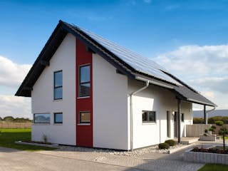 Fertighaus MH Köln - VIO 400 von FingerHaus Schlüsselfertig ab 435070€, Satteldach-Klassiker Außenansicht 4