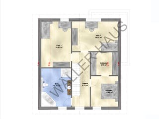 Massivhaus Basic 160 SD von Wäller-Haus, Satteldach-Klassiker Grundriss 2