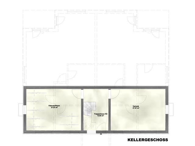 Massivhaus MFH-MULTI 5WE FD von Wäller-Haus Schlüsselfertig ab 874900€, Cubushaus Grundriss 4