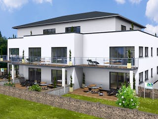 Massivhaus MFH-MULTI 8WE WD von Wäller-Haus Schlüsselfertig ab 1524900€, Stadtvilla Außenansicht 2