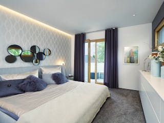 Fertighaus Ausstellungshaus Fellbach Stadtvilla von WeberHaus Schlüsselfertig ab 525000€, Stadtvilla Innenansicht 4