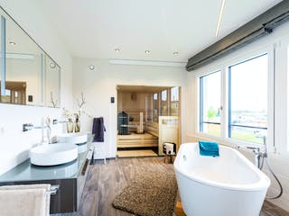 Fertighaus Ausstellungshaus Günzburg von WeberHaus Schlüsselfertig ab 525000€, Stadtvilla Innenansicht 11