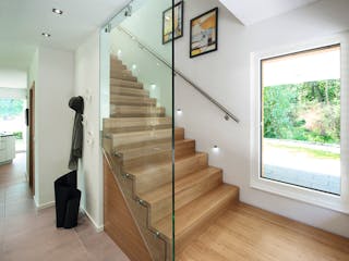 Fertighaus Ausstellungshaus Rheinau-Linx CityLife 700 von WeberHaus Schlüsselfertig ab 410000€, Cubushaus Innenansicht 5