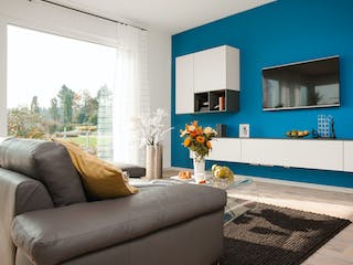 Fertighaus Ausstellungshaus Wenden CityLife 700 von WeberHaus Schlüsselfertig ab 489000€, Stadtvilla Innenansicht 2