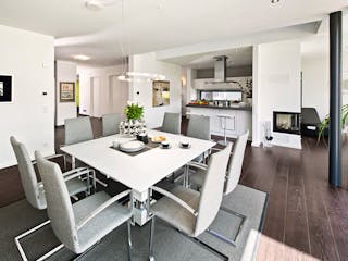 Fertighaus Ausstellungshaus Mannheim Bungalow von WeberHaus Schlüsselfertig ab 535000€, Bungalow Innenansicht 3
