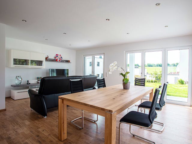 Fertighaus Kundenhaus Balance 400 von WeberHaus Schlüsselfertig ab 653150€, Cubushaus Innenansicht 1