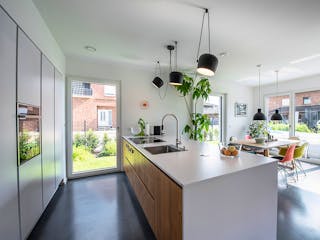 Fertighaus Kundenhaus Klee - CityLife 450 von WeberHaus Schlüsselfertig ab 431700€, Cubushaus Innenansicht 2