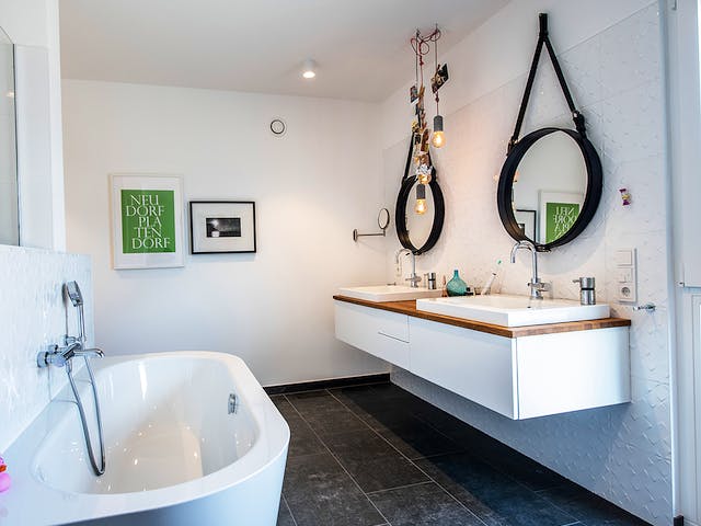 Fertighaus Kundenhaus Klee - CityLife 450 von WeberHaus Schlüsselfertig ab 416350€, Cubushaus Innenansicht 4