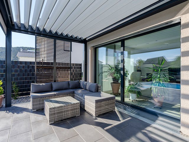 Fertighaus Kundenhaus myLife 402 von WeberHaus Schlüsselfertig ab 401800€, Bungalow Außenansicht 5
