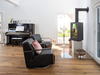 Fertighaus Kundenhaus Friemert sunshine 310 von WeberHaus Schlüsselfertig ab 360560€, Satteldach-Klassiker Innenansicht 1