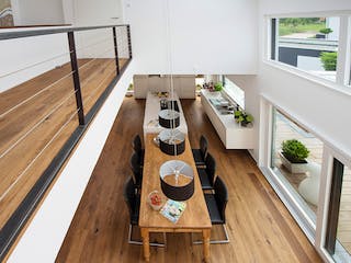 Fertighaus Kundenhaus Friemert sunshine 310 von WeberHaus Schlüsselfertig ab 360560€, Satteldach-Klassiker Innenansicht 5