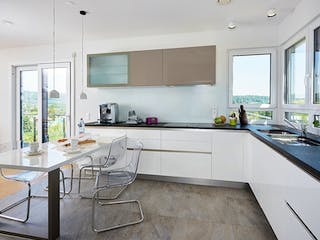 Fertighaus Kundenhaus Reiter sunshine 310 von WeberHaus Schlüsselfertig ab 360560€, Satteldach-Klassiker Innenansicht 2