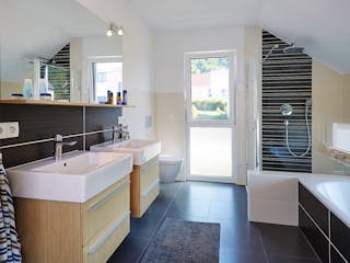 Fertighaus Kundenhaus Reiter sunshine 310 von WeberHaus Schlüsselfertig ab 368500€, Satteldach-Klassiker Innenansicht 4