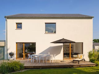 Fertighaus Kundenhaus Ritter - generation5.5 Haus 200 von WeberHaus Schlüsselfertig ab 395700€, Außenansicht 2