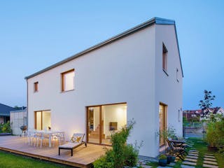 Fertighaus Kundenhaus Ritter - generation5.5 Haus 200 von WeberHaus Schlüsselfertig ab 395700€, Außenansicht 3