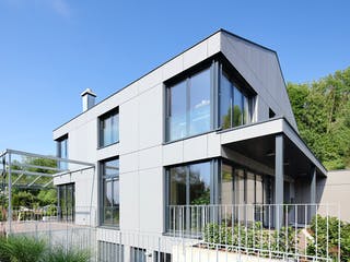 Fertighaus Haus mit Einliegerwohnung WW von Weizenegger Schlüsselfertig ab 650000€, Satteldach-Klassiker Außenansicht 4 Fertighaus Haus mit Einliegerwohnung WW von Weizenegger Schlüsselfertig ab 650000€, Satteldach-Klassiker Außenansicht 4