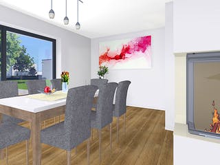 Fertighaus EDITION B 98 von WOLF-HAUS Schlüsselfertig ab 358720€, Bungalow Innenansicht 2