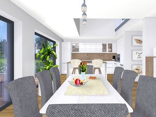 Fertighaus EDITION E 178 von WOLF-HAUS Schlüsselfertig ab 436734€, Satteldach-Klassiker Innenansicht 2