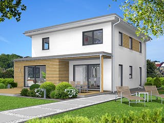Fertighaus EDITION S 150 von WOLF-HAUS Schlüsselfertig ab 465336€, Stadtvilla Außenansicht 1