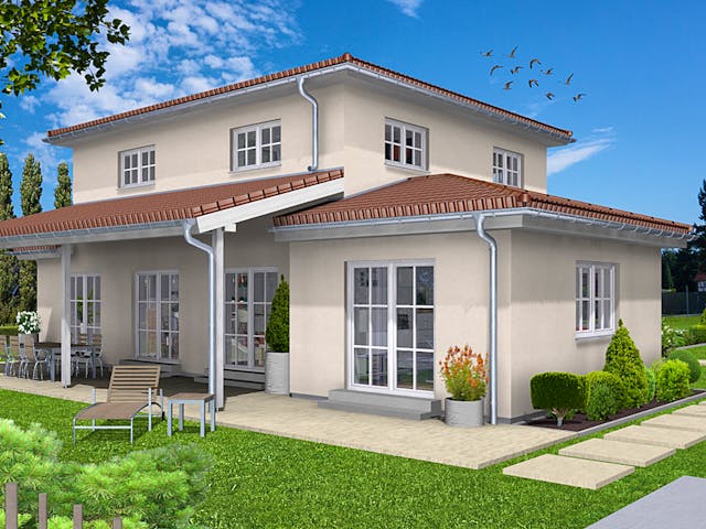 Fertighaus EDITION S 165 von WOLF-HAUS Schlüsselfertig ab 478196€, Stadtvilla Außenansicht 1 Fertighaus EDITION S 165 von WOLF-HAUS Schlüsselfertig ab 478196€, Stadtvilla Außenansicht 1