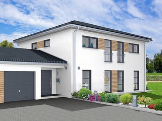 Fertighaus EDITION S 174 von WOLF-HAUS Schlüsselfertig ab 458801€, Stadtvilla Außenansicht 1