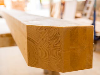 Holzrahmenbau beim Fertighaus