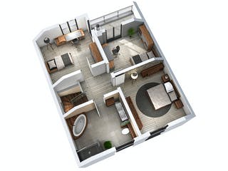 Massivhaus Einfamilienhaus EFH 147 von Ytong Bausatzhaus, Satteldach-Klassiker Grundriss 4