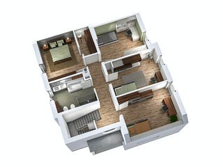 Massivhaus Einfamilienhaus EFH 173 von Ytong Bausatzhaus, Satteldach-Klassiker Grundriss 4