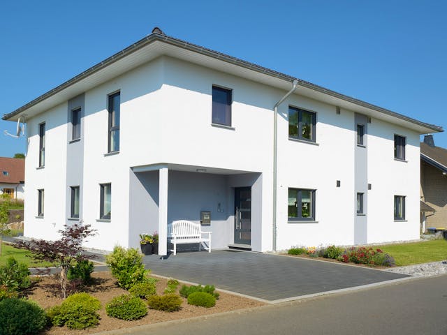 Fertighaus Eris von Fingerhut Haus Schlüsselfertig ab 798717€, Stadtvilla Außenansicht 1