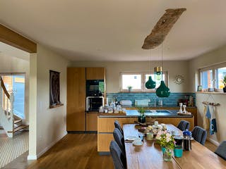 Fertighaus Pultdachhaus Modern von Zimmerer-Profibau Schlüsselfertig ab 550000€, Pultdachhaus Innenansicht 3