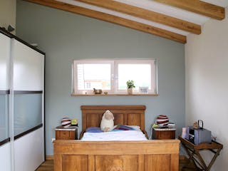 Fertighaus Pultdachhaus Modern von Zimmerer-Profibau Schlüsselfertig ab 550000€, Pultdachhaus Innenansicht 5